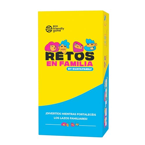 Desafios em família - jogos de tabuleiro do famoso jogo em família Guatafamily - Momentos únicos para passar o tempo em família - diversão para adultos e crianças - presente original para pais e