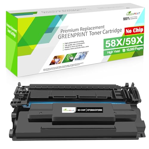 Sem chip: cartucho de toner compatível 59 x CF259 X (59A CF259A), alta capacidade de 10000 páginas para H P M304a M404dn M404n M428dw M428fdw M428fdn M4444dw M428fdn M444428 Meses 06dn M430f M304 - a