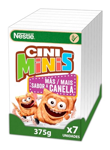 Nestlé Cereais mini minis 375 g, conjunto de 7
