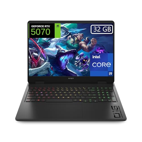 HP OMEN 16-am0035ns Computador portátil Gaming 16" 2K (Intel Core i9-14900HX, 32 GB RAM, 1TB SSD, NVIDIA RTX 5070, FreeDos) - preto - teclado QWERTY espanhol