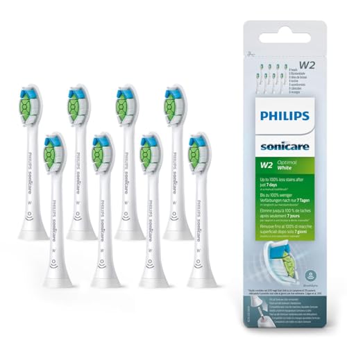 Cabeças de escovagem sónicas padrão Philips Sonicare W2 Optimal White (modelo HX6068/12)