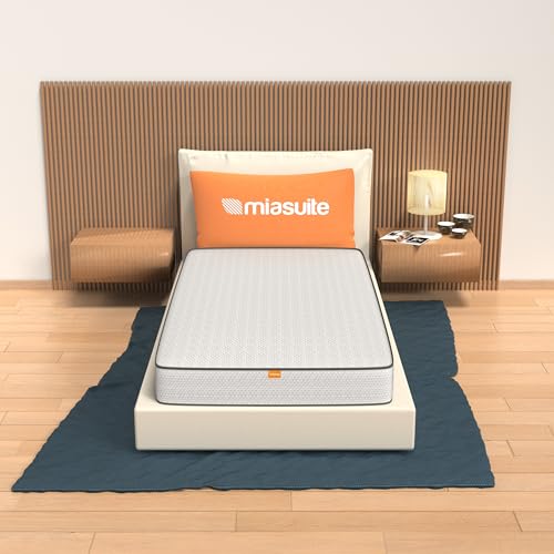 Miasuite Primavera H12, colchão 80 x 190 cm, altura 12 cm - dobrável, waterfoam, hipoalergénico e antiácaros, Made in Italy