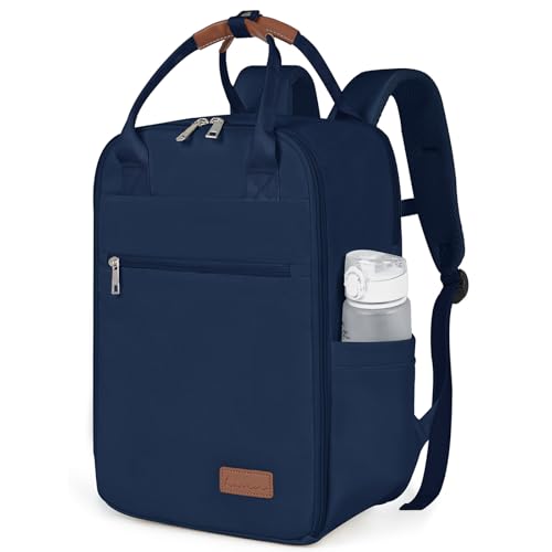 Mochila viagem cabine avion mochilas avião mala de viagem bagagem de mão viagem Backpack Cabin Bag, Azul escuro, 40 x 20 x 25 cm, Mochila de viagem