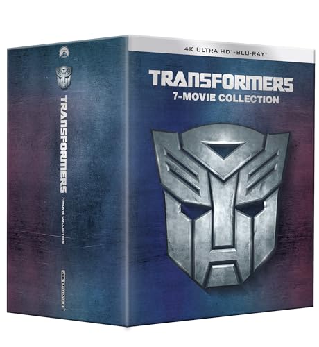 Transformers 1-7 (4K UHD + Blu-ray) Pack 7 peliculas: Transformers, Venganza de los Caidos, Lado Oscuro de la Luna, Era de la Extincion, El Ultimo Caballero, Bumblebee, Despertar de las Bestias