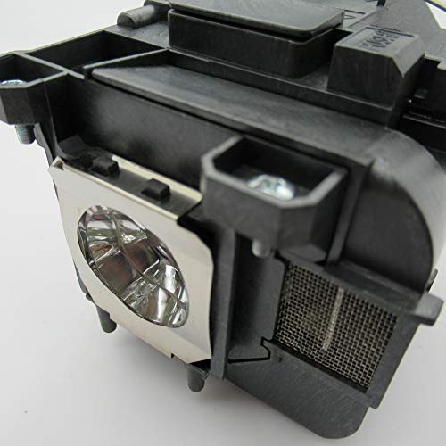 Supermait ELP-LP75 A++ Qualidade lâmpada lâmpada de substituição para projetor com capa, compatível com Epson EB-1940W / EB-1945W / EB-1950 / EB-1955 / EB-1960 / EB-1965 / H471147B 2W / 474B