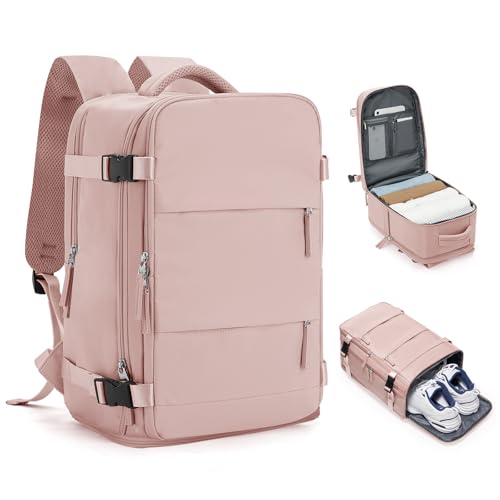 HPLQQ Mochila viagem cabine avião 40 x 20 x 25 para Ryanair mochilas para mulher mala de cabine 45 x 36 x 20 bagagem de mão cabine avião para EasyJet mochila de caminhada mochila impermeável cabine mochila