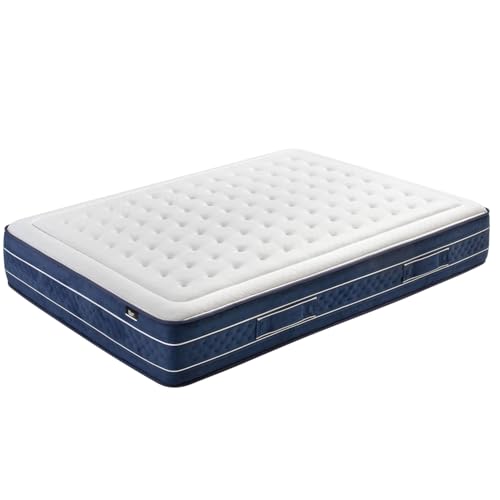 KUO Dream Colchão LuxDream Viscoelástico, acolchoado com efeito nuvem, espessura 30 cm, 100 x 200 cm