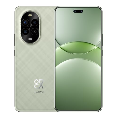 HUAWEI Smartphone Nova 13 Pro, 12 GB+512 GB, câmara frontal dupla para retratos ultra de 60 MP, câmara de abertura ajustável de 50 MP, AI Best Expression e 100 W, 5000 Mah, Loden Green