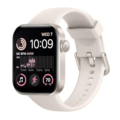 Relógio inteligente para mulher e homem, 1,85" Smartwatch com chamadas Bluetooth, 140 modos desportivos Smart Watch com SpO2/monitor de sonho/podómetro, impermeável IP68 Smart Watch para Android iOS