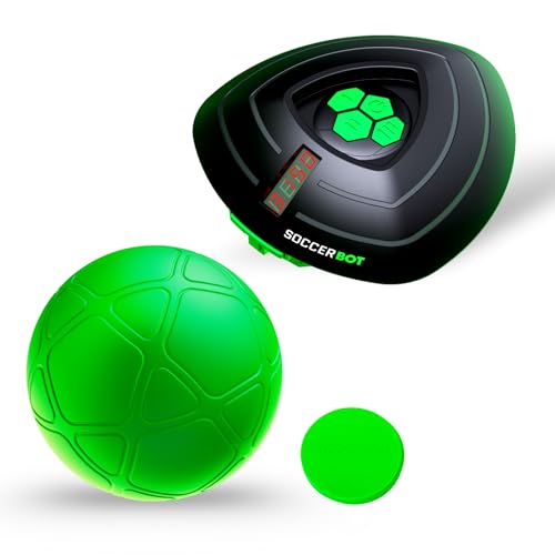 Smart Ball - Soccer BOT Treinador de futebol interior, cor preta, tamanho único (Golden Bear Toys 1001CB)