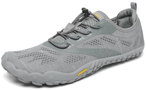 SAGUARO Unissexo Barefoot sapatilhas de Trail Running sapatilhas minimalistas confortáveis leves sapatos escalços