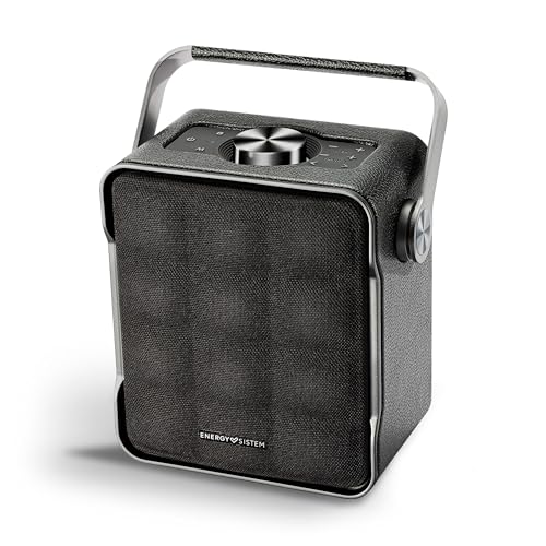 Energy Sistem Classy Essence – Altifalante Bluetooth (70 W com True Wireless Stereo, equalizador ajustável, Extra Bass, bateria de 8h, USB, MP3, WAV, FLAC, design premium em alumínio e alça integrada