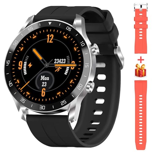 Blackview X1 Relógio inteligente desportivo para homem - mostrador DIY, pulsómetro, pulseira atividade inteligente, para Android e iOS (versão melhorada)