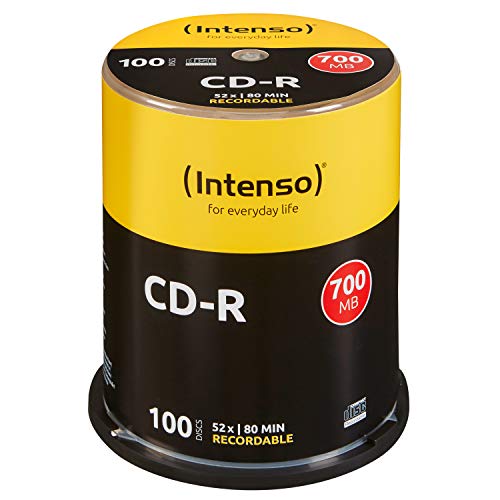 Intenso Compatível CD-R 52x CB 700MB 100St