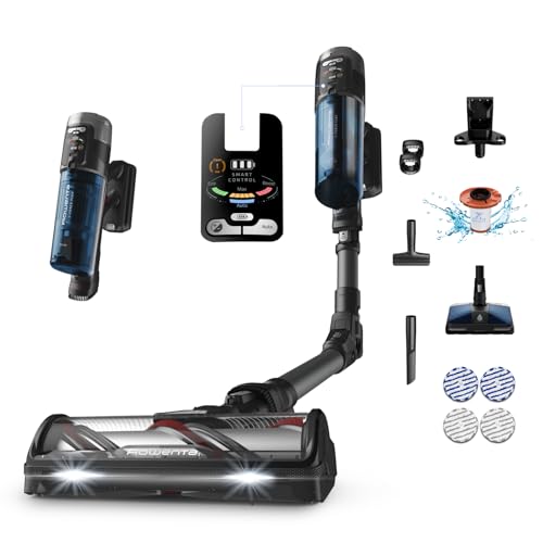 X-Force Flex 12,60 Neo de Rowenta, aspirador vassoura sem cabo, potência de limpeza profunda, cabeça Aqua com tecnologia aerospin, tecnologia Flex, ecrã Smart Controlo, RH9LC0WO