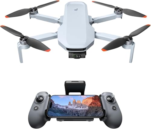 Potensic ATOM 2 drone com câmara para adultos, vídeo 4 K/foto 8 K, <249 g, gimbal de 3 eixos, transmissão de 10 KM, seguimento AI, gravação vertical, AI noite Shots, 32 min de voo kit padrão