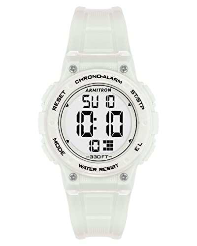 Armitron Sport Relógio mulher cronógrafo digital pulseira resina 45/7086