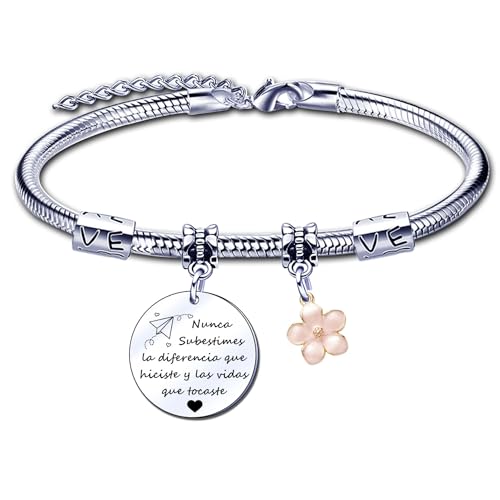 YJYJZX Presentes amigos pulseira presente amiga pulseira presente personalizado e divertido colegas de trabalho presente companheira trabalho presente despedida companheira de trabalho presentes para