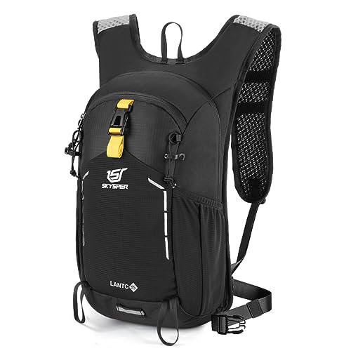 SKYSPER Mochila de caminhada leve respirável mochila para passeios mochila de viagem para desportos ao ar livre trekking ciclismo