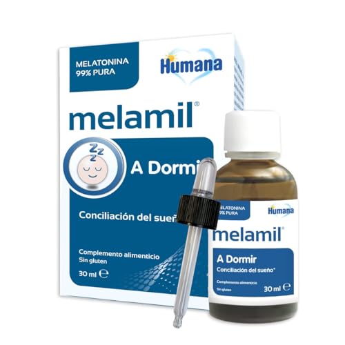 Melamil, melatonina 99% pura que ajuda a adormecer, complemento alimentar em gotas para crianças, 30 ml