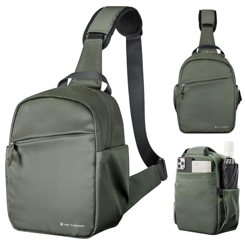 K&F Concept Sacos para câmaras, capa de câmara, bolsas para câmaras, mochilas de fotografia compacta para câmaras para lentes DSLR/SLR com alça ajustável para o ombro e bolso interior