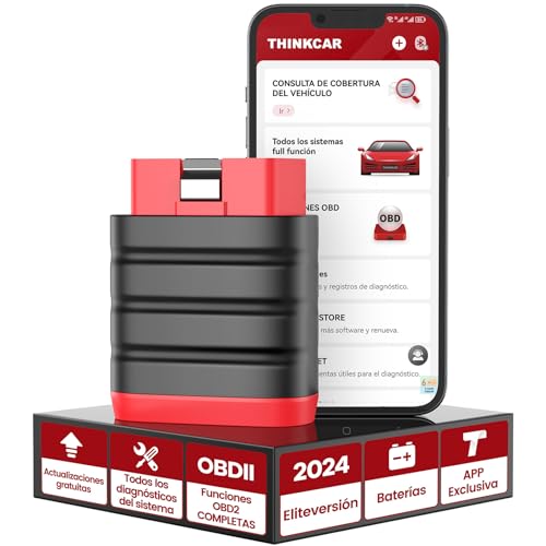 THINKCAR ThinkDiag Mini Obd2 Bluetooth para iOS e Android, nova máquina diagnóstico carro de todo o sistema automático, diagnóstico automóvel multicolorido atualização gratuita, Obd2 diagnóstico