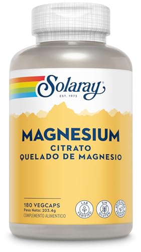 Solaray Magnesium Citrate 133 mg | magnésio | 180 VegCaps