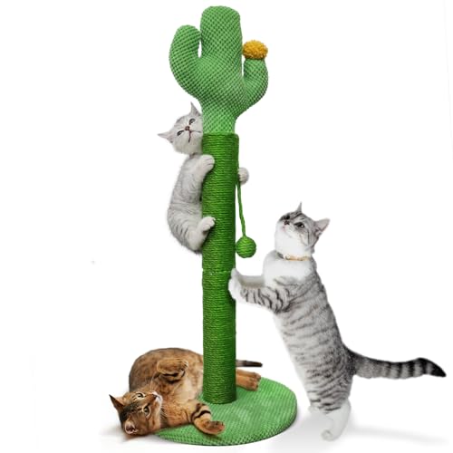 Mora Pets Raspador para gatos de poste 83 cm grandes árvore para gatos cato raspador de sisal natural grün