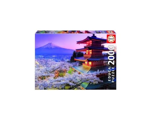 Educa Borras Genuine 16775 Puzzle de 2000 peças, Monte Fuji, Japão