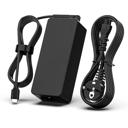 45W Carregador Chromebook USB C 20 V 2,25 A para Lenovo Chromebook 100e 300e 500e C330 C340 S340, Thinkpad, IdeaPad Yoga 910 920 C630 C9440 C944440 0/94 0, Adaptadores portáteis Charge tipo C