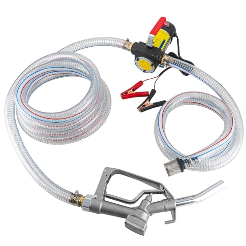YaoFaFa Bomba de transferência diesel 12 V 175 W bomba elétrica de transferência de combustível 45 L/Min com motor de cobre e baixo