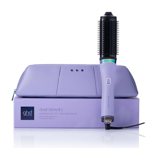 ghd duet blowdry gift set - Cepillo secador de pelo 2 en 1 de mojado a peinado, ghd Volume Forever y una funda térmica resistente al calor, volumen sin daño térmico, edición limitada 2024