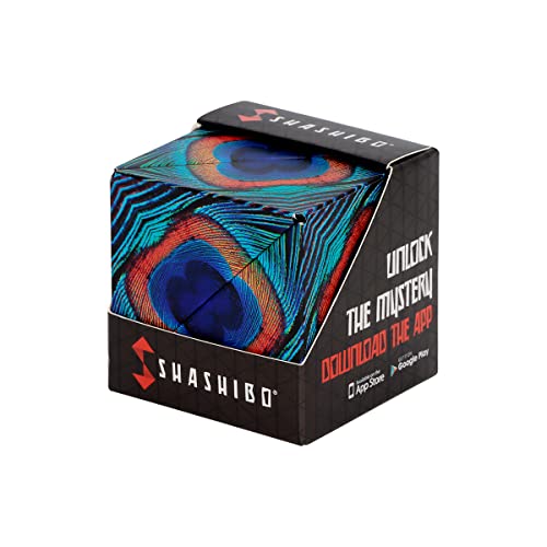 SHASHIBO Cubo Transformável - Cubo anti-stress patenteado e premiado com 36 ímanes de Terra Raras - Transforma em mais de 70 formas (Wings)