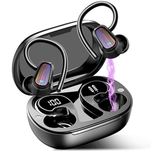 OYIB Auriculares tradutores em tempo real, 3 em 1 AI auriculares tradutor de idiomas 164 idiomas com APP, 50H capacetes sem fios Bluetooth 5.4 com controlo tátil com luz LED para viagens, reuniões