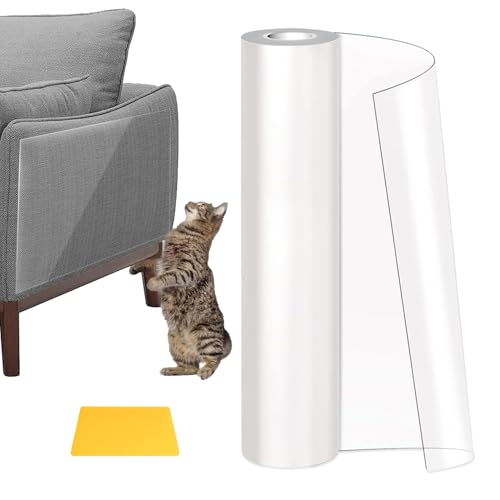 Kratzfolie Katzen selbstklebend 30 cm x 500 cm Kratzschutz Katze Tape Anti Kratz Folie selbstklebend d Kratzschutz Wand Kratzschutzfolie Sofa Kratzschutz Katze