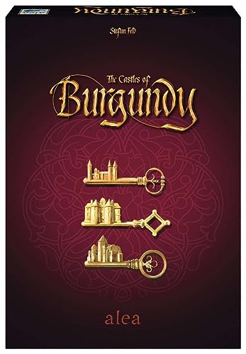 Ravensburger - Aleas castelos da Borgonha, jogo de tabuleiro para toda a família, 1-4 jogadores, ideia de presente para adultos e adolescentes de 12 anos, versão em espanhol