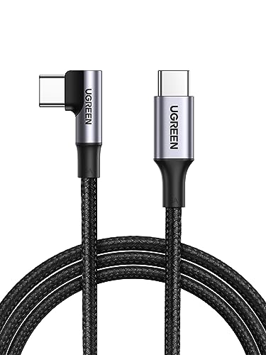UGREEN Cabo USB C 100 W PD 3.0, carregamento rápido do tipo C 20 V 5 A, compatível com MacBook Air, iPhone 16/15 Plus Pro Max, Galaxy S24 S23 S22 S21, Pixel 6 7 8 9, 1 M