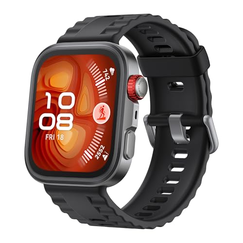 HUAWEI Watch FIT 4 Pro Smartwatch, cristal de safira e titânio, brilho máximo de 3.000 nits, pagamento por NFC, dual –Band GPS, ECG, desportos ao ar livre de alto desempenho