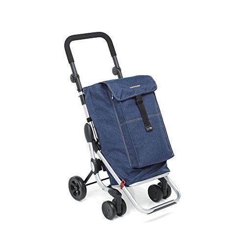 Foppapedretti Go Up Carrinho de compras, cor azul