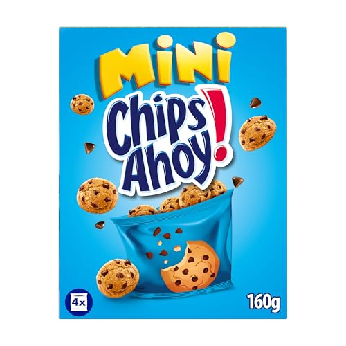 Chips Ahoy! Mini bolachas bolachas bolachas americanas com pepitas de chocolate 160 g