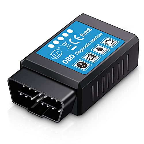 iLC OBD2 OBD Bluetooth Carro diagnóstico scanner ferramenta ES OBD2 - compatível com Android e Windows dispositivo (não para iPad da Apple iPhone)