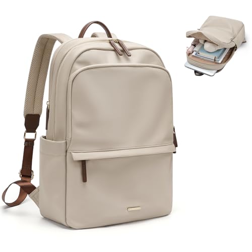 GOLF SUPAGS Mochila para computador portátil para mulher, bolsa fina para computador, viagem de trabalho, universidade, bolsa para portáteis de 14/15,6 polegadas