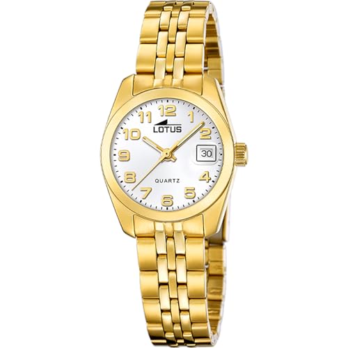 Lotus Relógio mulher 18993/1 Freedom caixa de aço inoxidável 316 l dourado correia de aço inoxidável 316 l dourado, PRATEADO, pulseira