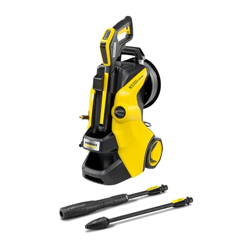 Kärcher Hidro-limpador K 5 Premium Power Control Flex, pressão: 145 bar, fluxo: 500 l/h, desempenho: 40 m²/h, peso: 13,9 kg, mangueira Flex e pistola de alta pressão, turbo, lança