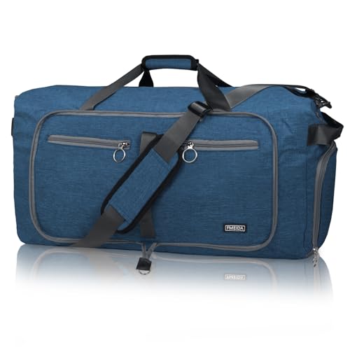 Fmeida Saco de viagem 65 L, Azul texturado, Sacos de viagem