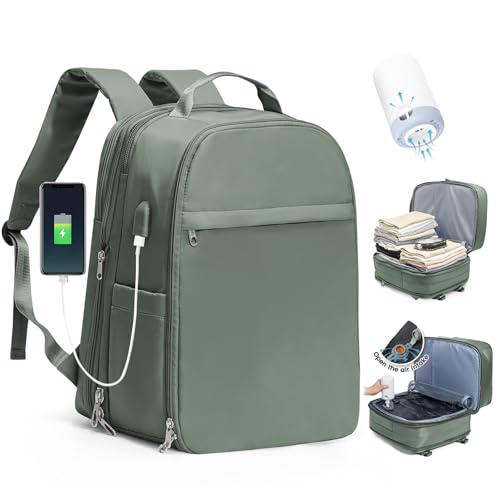 SZLX Mochila viagem cabine avião 40 x 20 x 25 Ryanair malas de viagem cabine 45 x 36 x 20 Easyjet Cabin Bag bagagem de mão mulher mochila para portátil impermeável com USB mochila pequena de trabalho