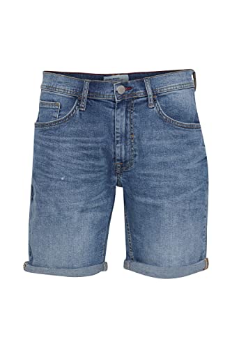 b BLEND Calções de ganga curtos para homem