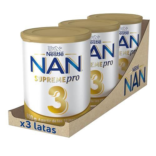 Nestlé NAN SUPREMEPRO 3 leite de crescimento em pó, 3 x 800 g
