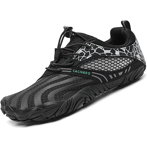 SAGUARO Sapatilhas de desporto para crianças, calçado escalçado, para meninas, respiráveis, minimalistas, 24-36 UE