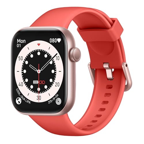 Relógio inteligente para mulher e homem, 1,85" Smartwatch com chamadas Bluetooth, 140 modos desportivos Smart Watch com SpO2/monitor de sonho/podómetro, impermeável IP68 Smart Watch para Android iOS